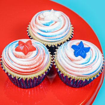Fourth of July Icing Decorations