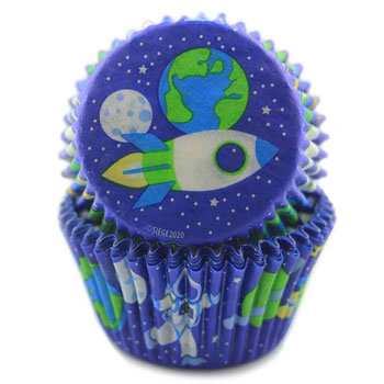 Space Themed Baking and Decorating Supplies