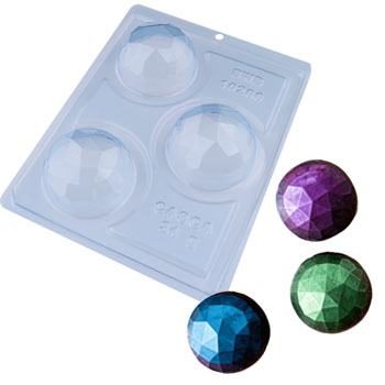 Three-Part Plastic Candy Molds