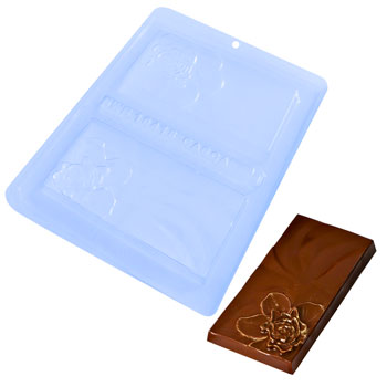 Three-Part Plastic Chocolate Molds