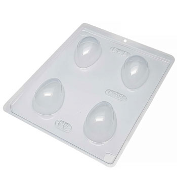 Three-Part Plastic Candy Molds
