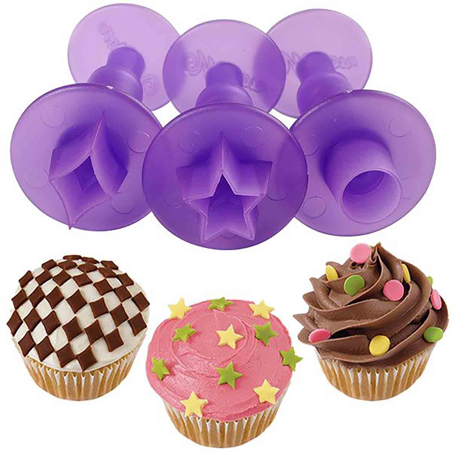 Classic Mini Fondant Plunger Cutter Set