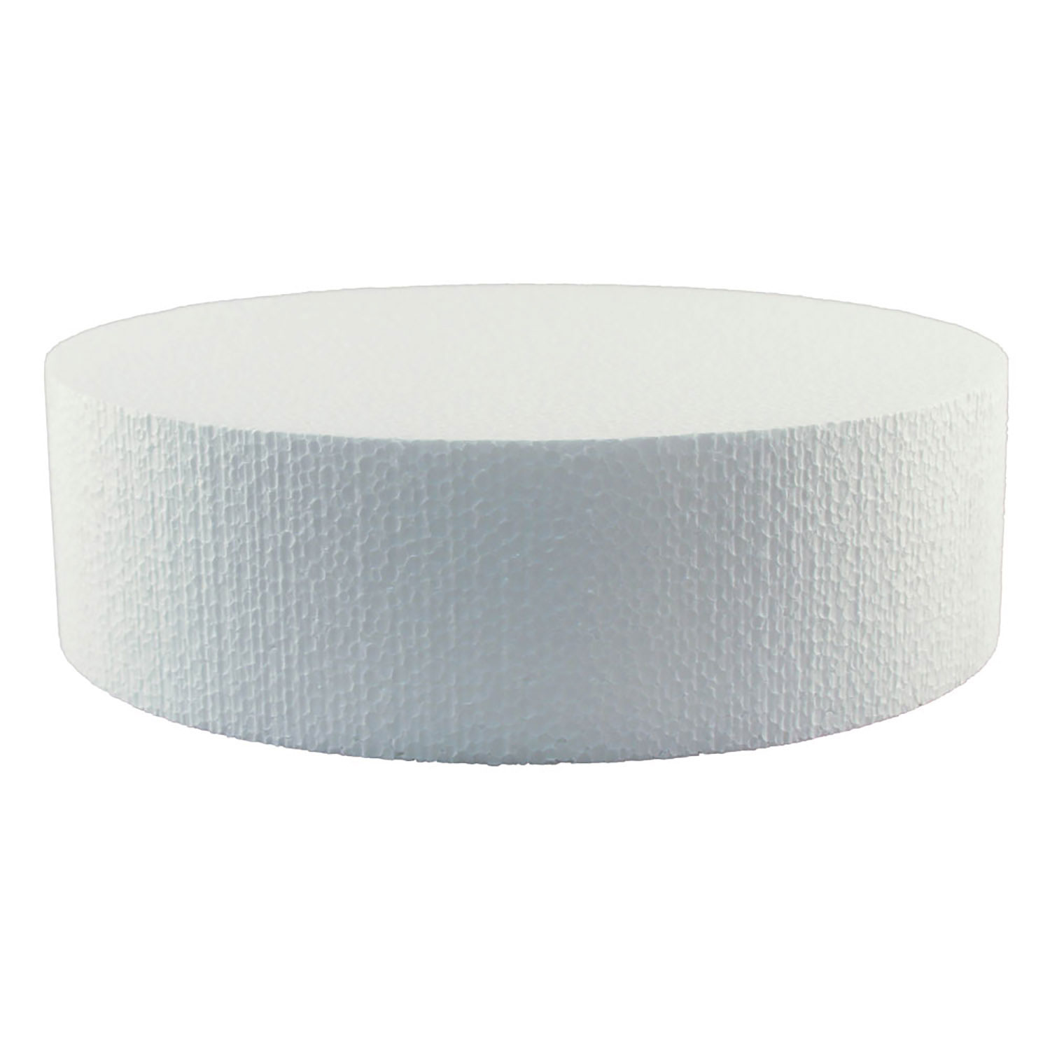 6" X 3" Round Styrofoam Cake Dummy