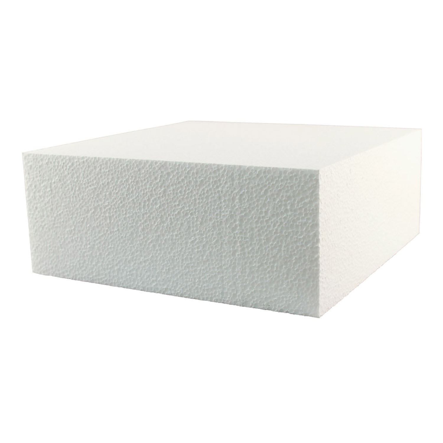 20" x 4" Square Styrofoam Cake Dummy 211420 Country Kitchen SweetArt