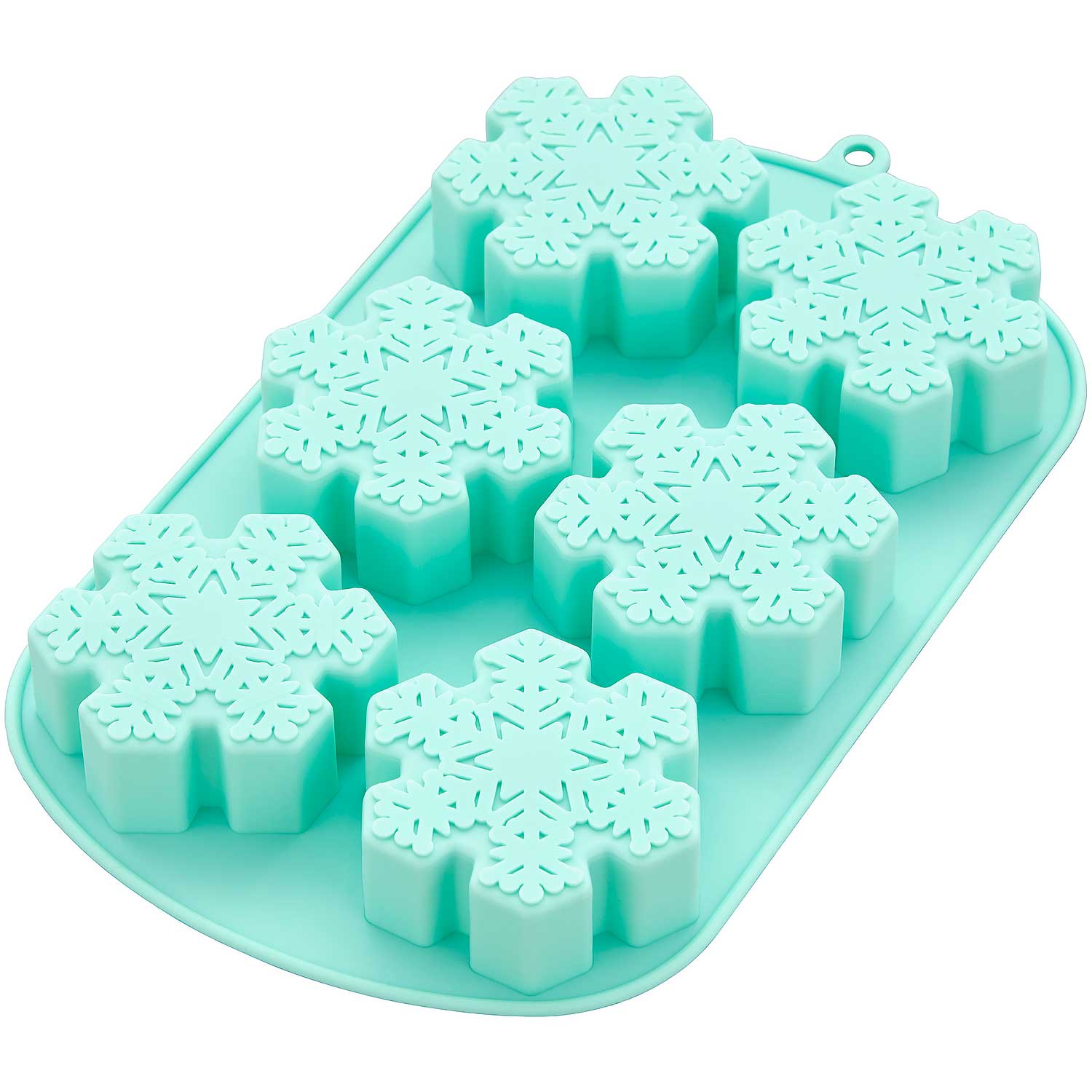 Wilton Snowflake 6-Cavity Silicone Mold