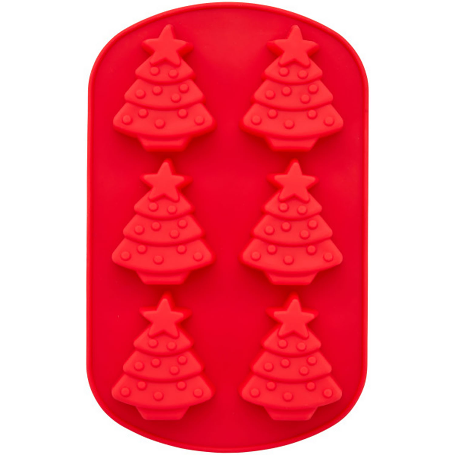 Silicone Christmas Mold High Temperature Resistance Chocolate Cake Fudge  Mold