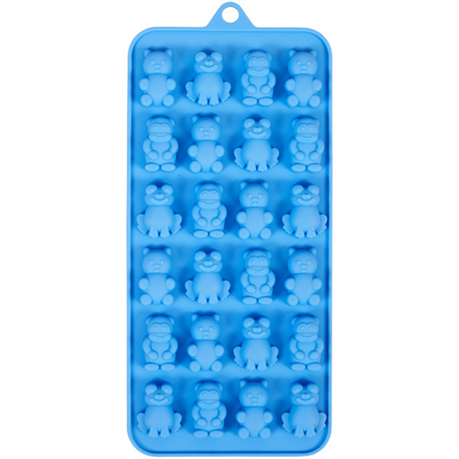 Animal-theme Silicone Chocolate Molds with Cute Animal Faces