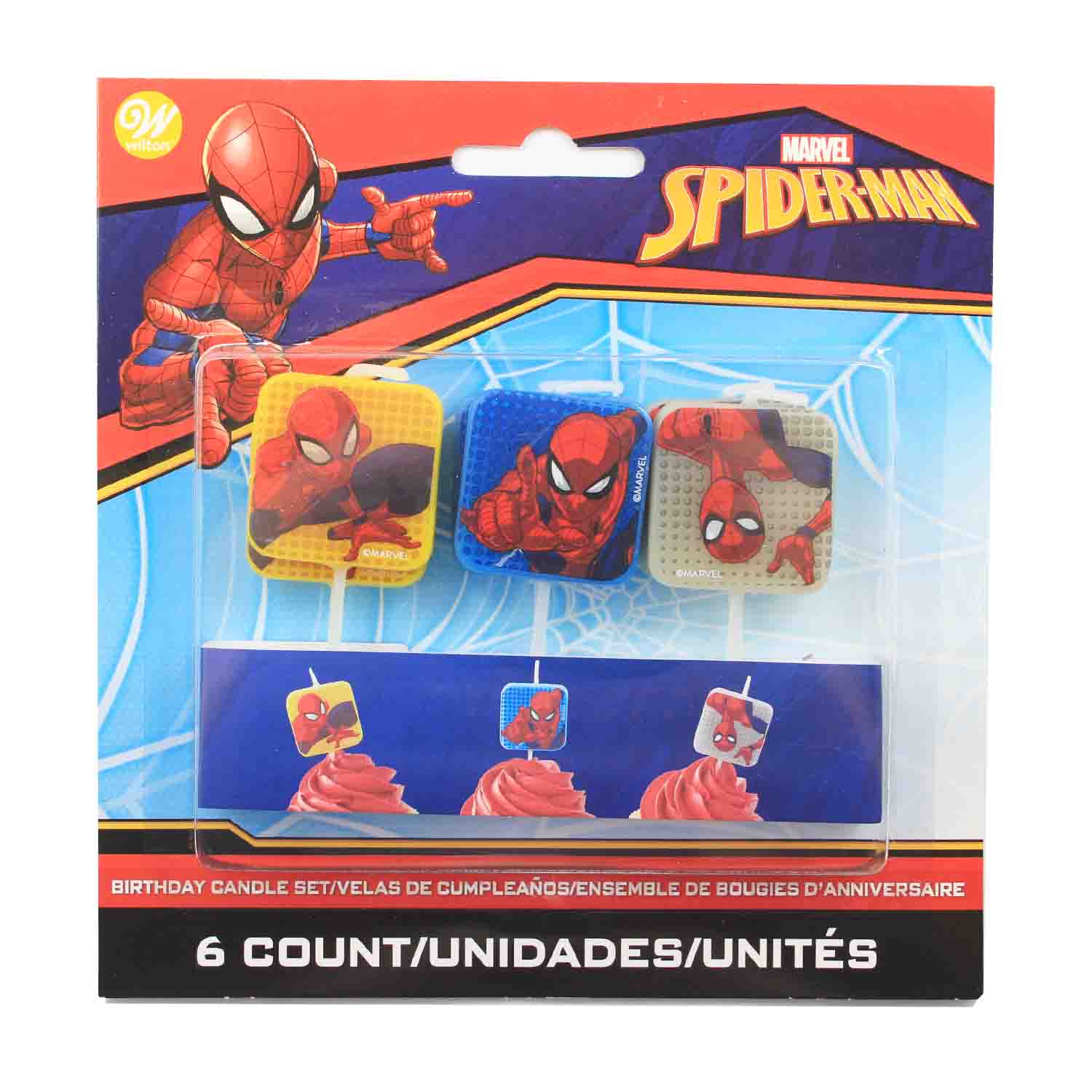 Spiderman Birthday Candles 2811 0055 Country Kitchen Sweetart