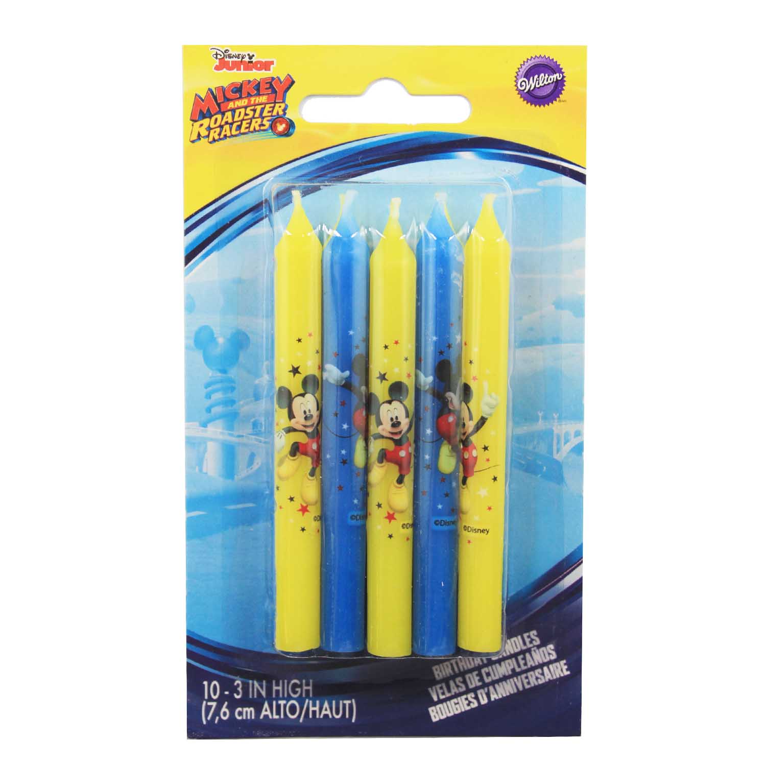 Mickey Mouse Roadster Birthday Candles