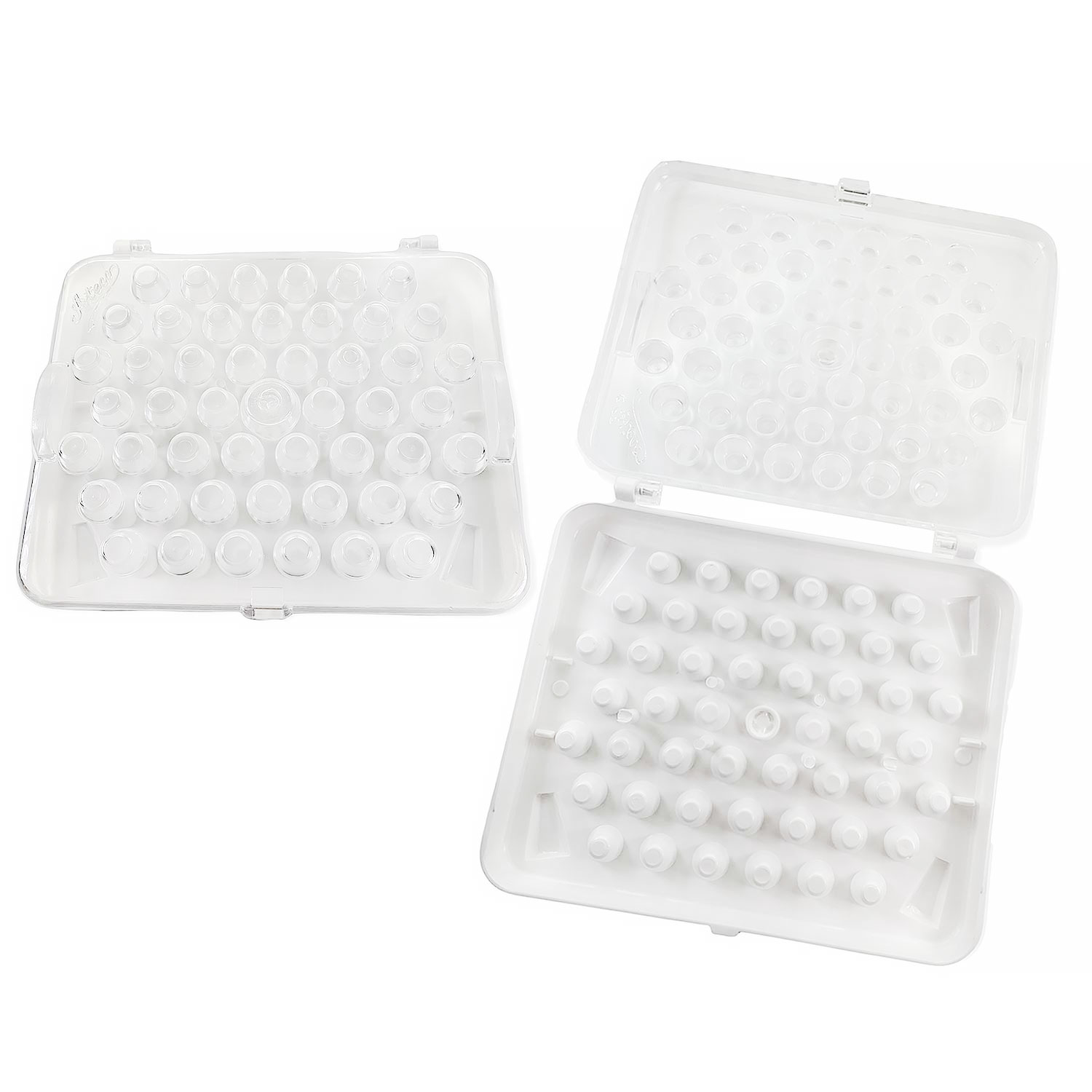 Ateco Tube Storage Box Holds 52 Small Tubes