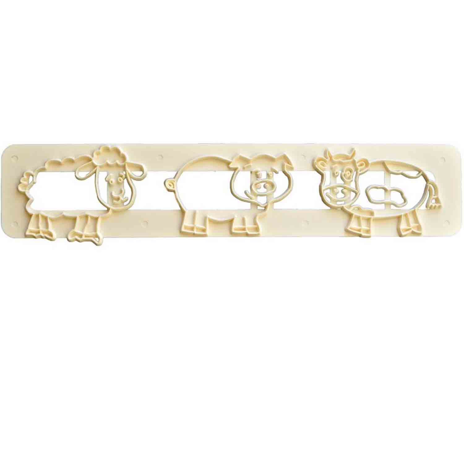 Cute Farm Animals Cutter Set