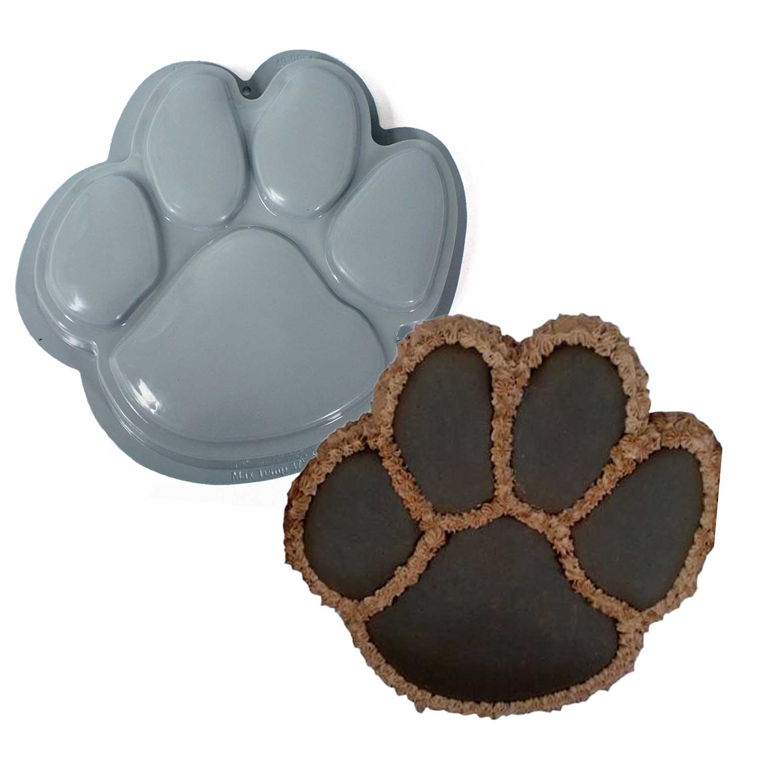 dog paw cake