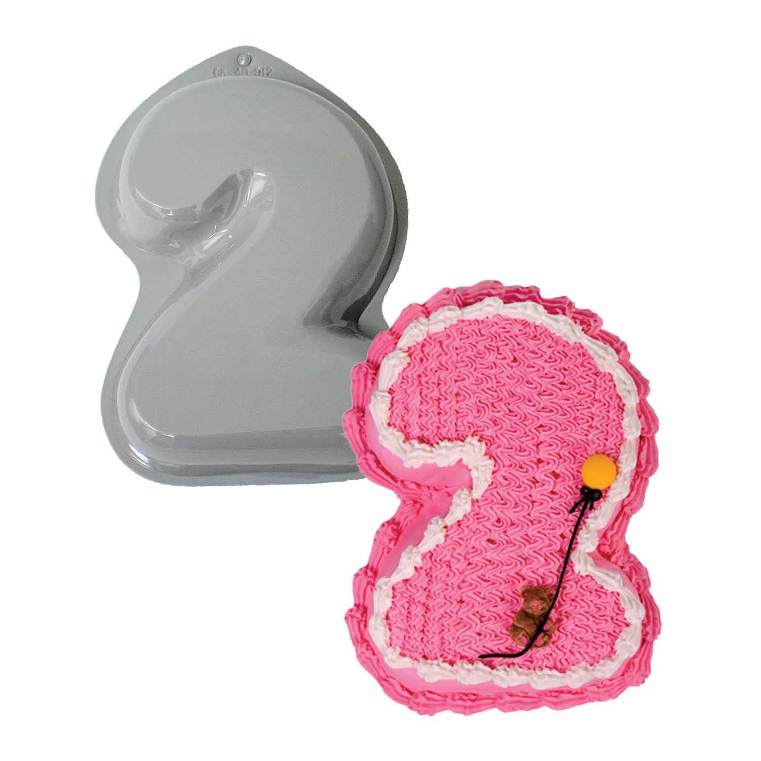 MicroSize 2 Pantastic Plastic Cake Pan 49912 Country Kitchen