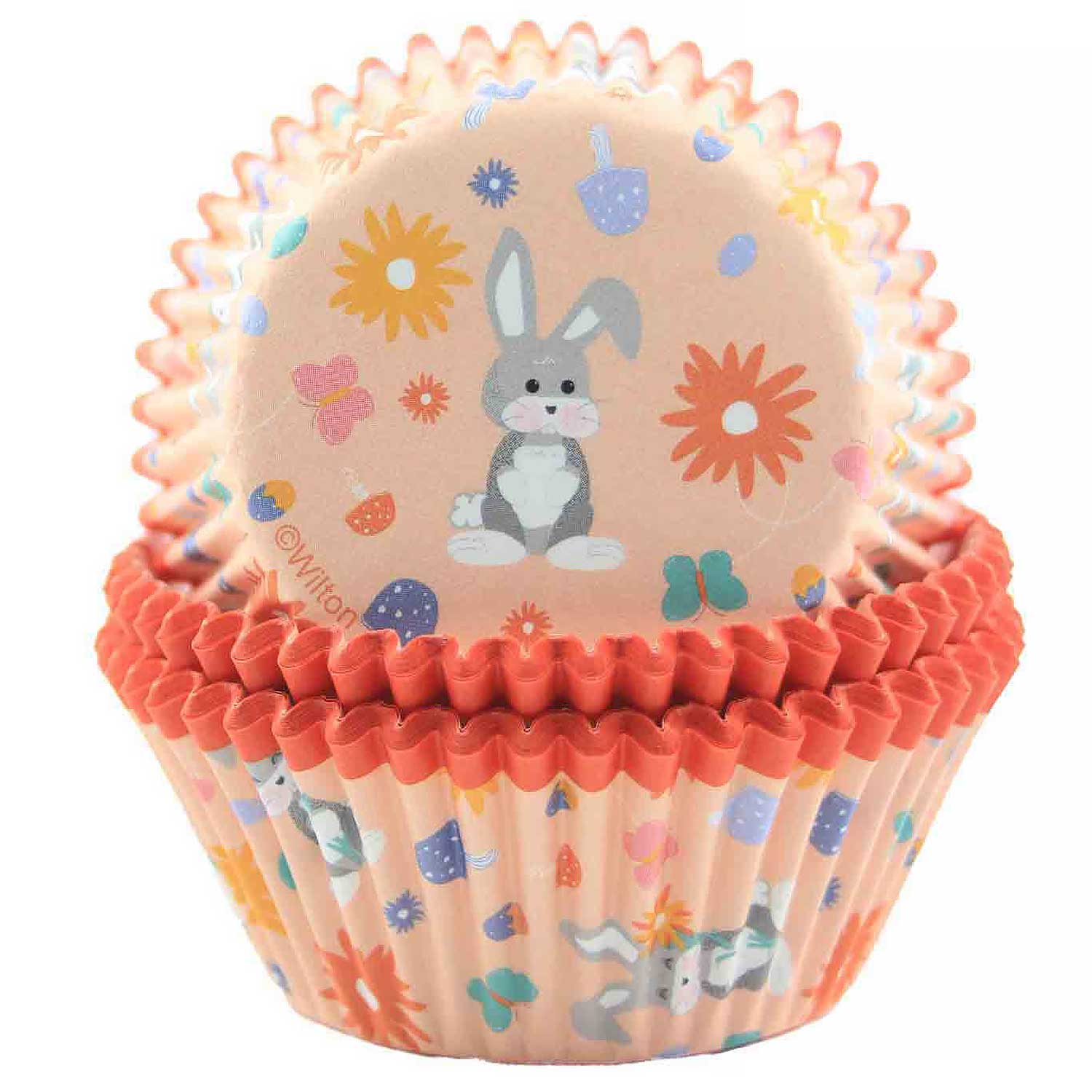 Bunny Scene Cupcake Liners