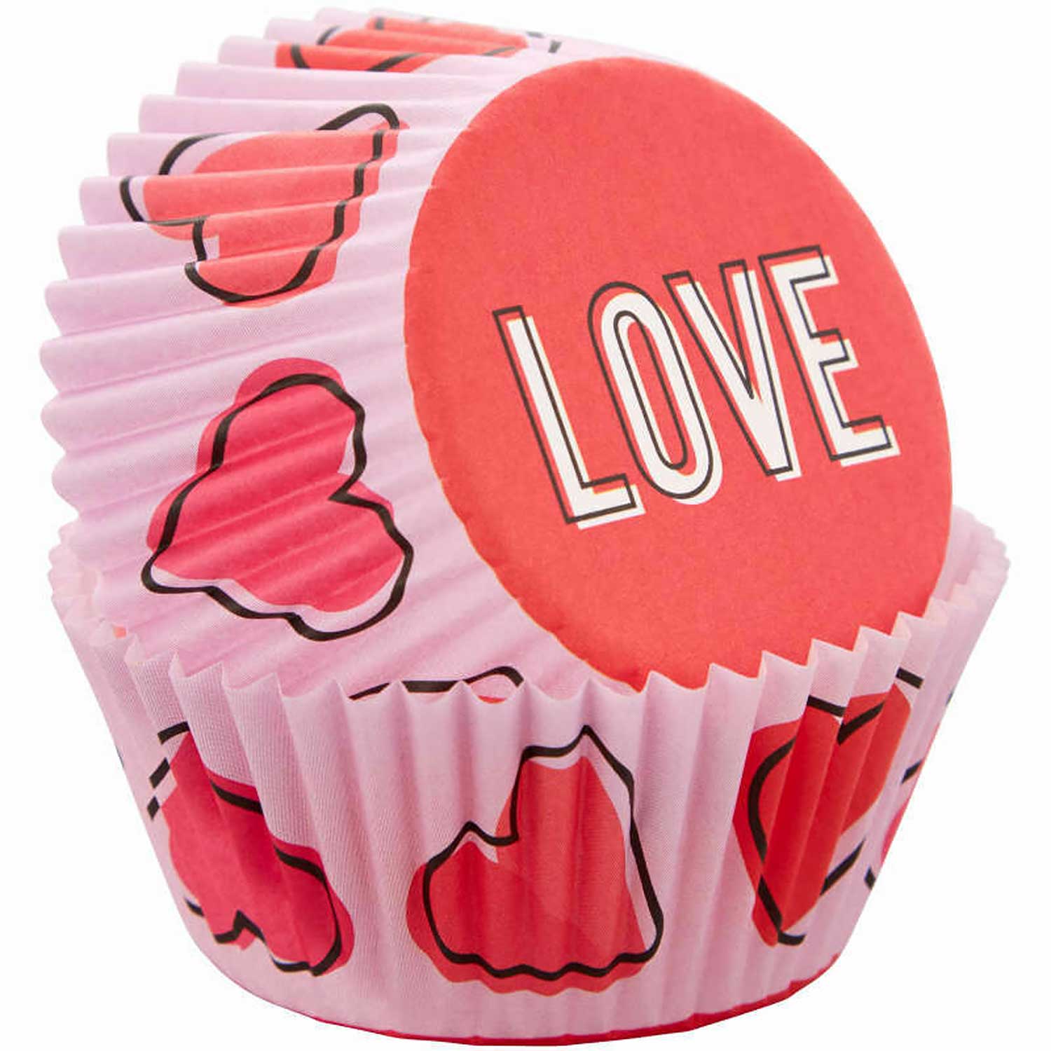 Love Cupcake Liners