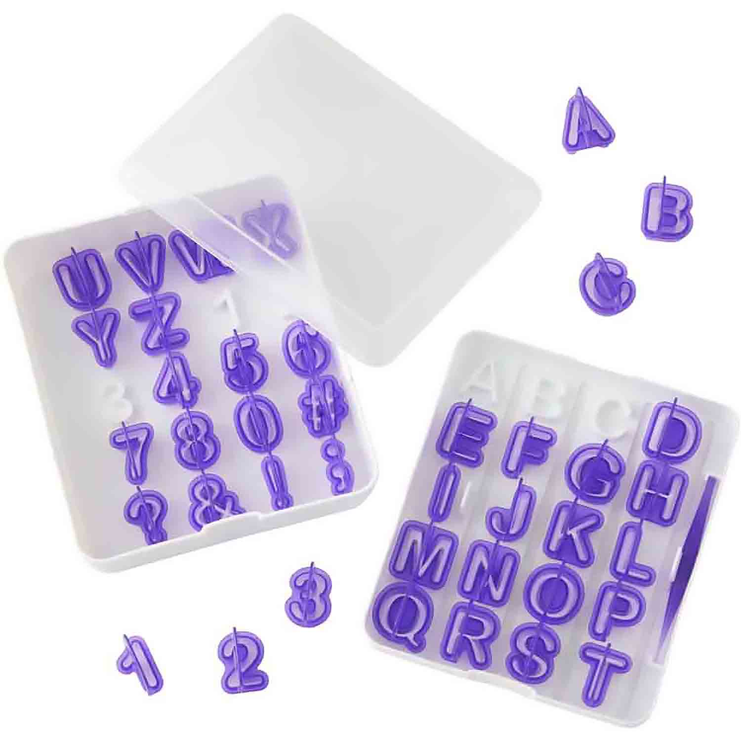 Alphabet and Number Cutter Set