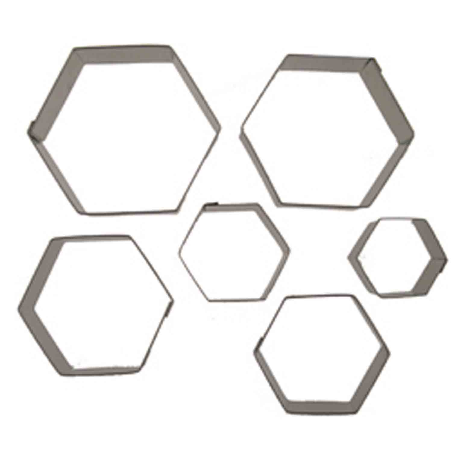 samarbejde Baby Afdæk Cookie Cutter Set-Hexagon - Country Kitchen SweetArt