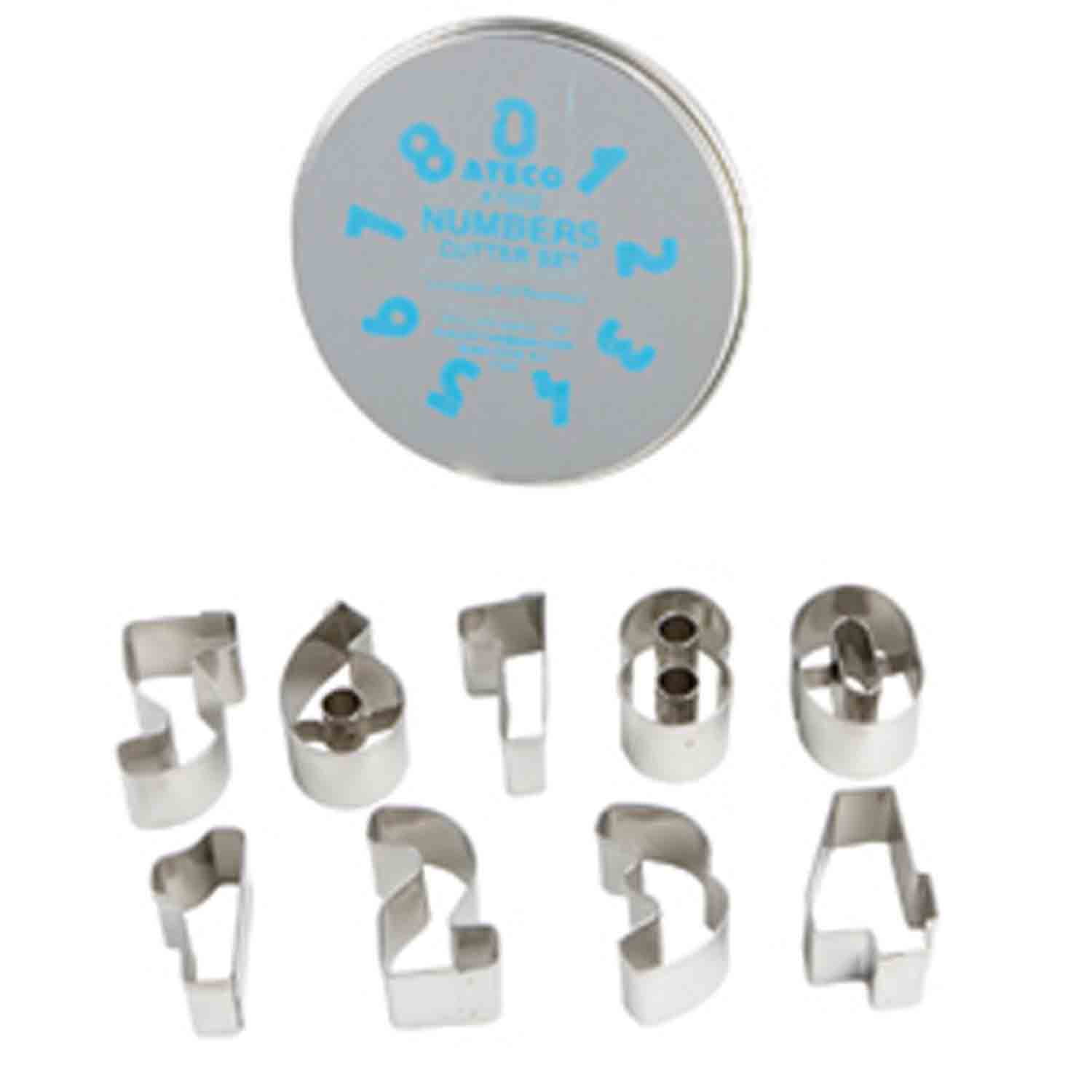 Numbers Mini Cookie Cutter Set