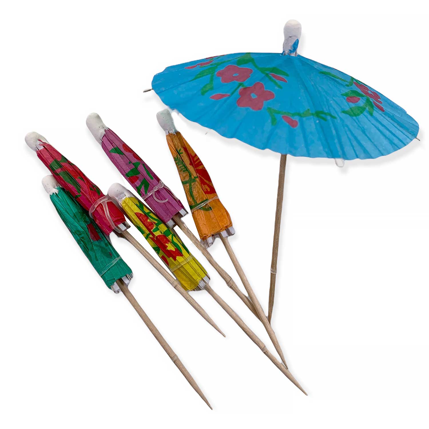 Parasol Wood & Paper Picks