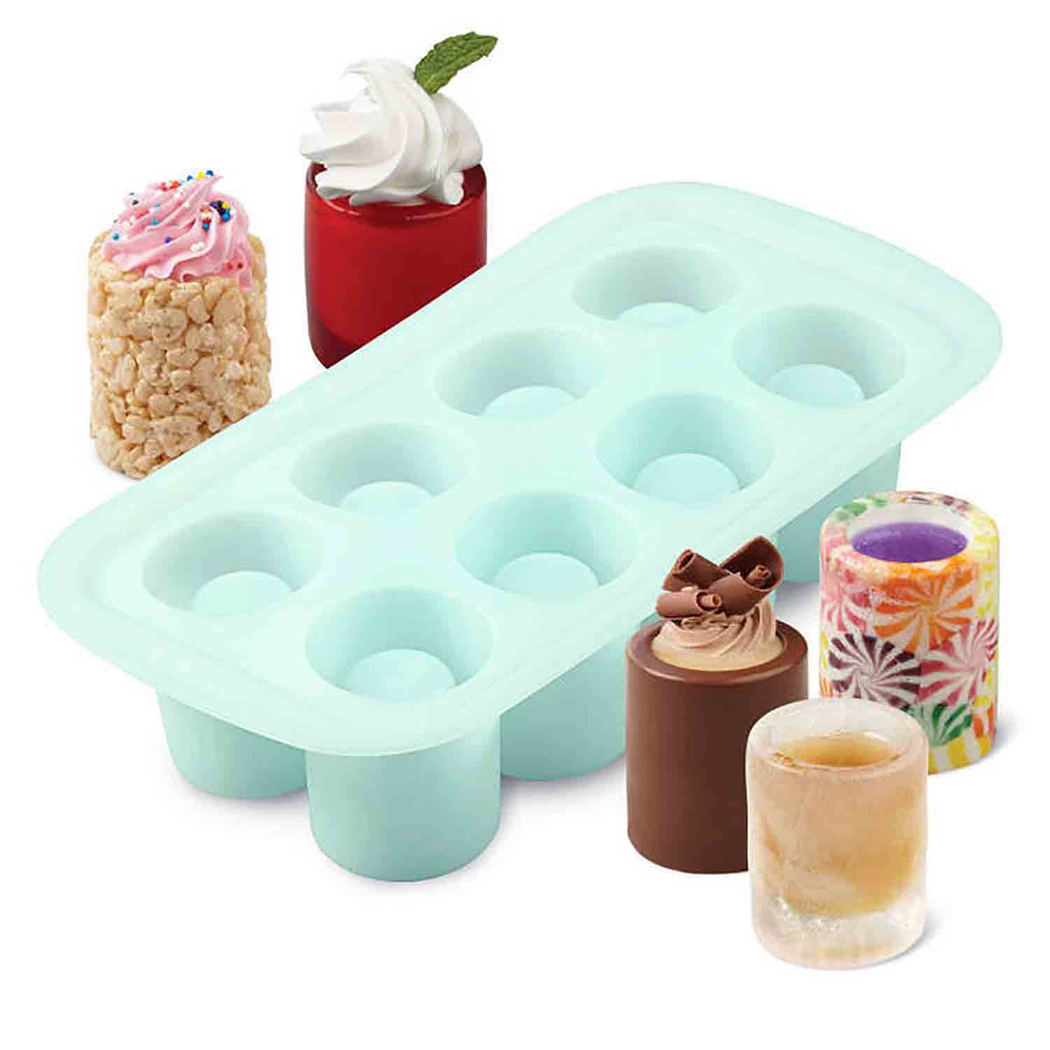 Gourmet Silicone Butter Mold with Lid Rectangle Tray with 4 Cavities