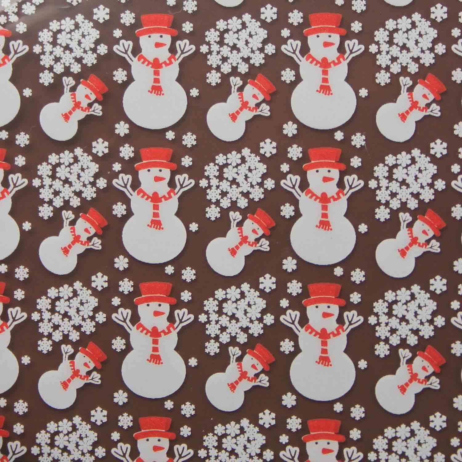 Chocolate World LF017693 Chocolate Transfer Sheets - Santa