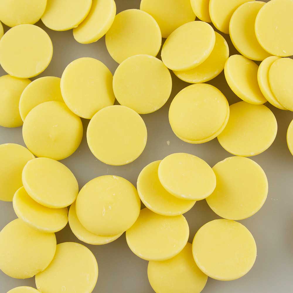 Clasen Yellow Vanilla Flavored Candy Coating 7213501 Country