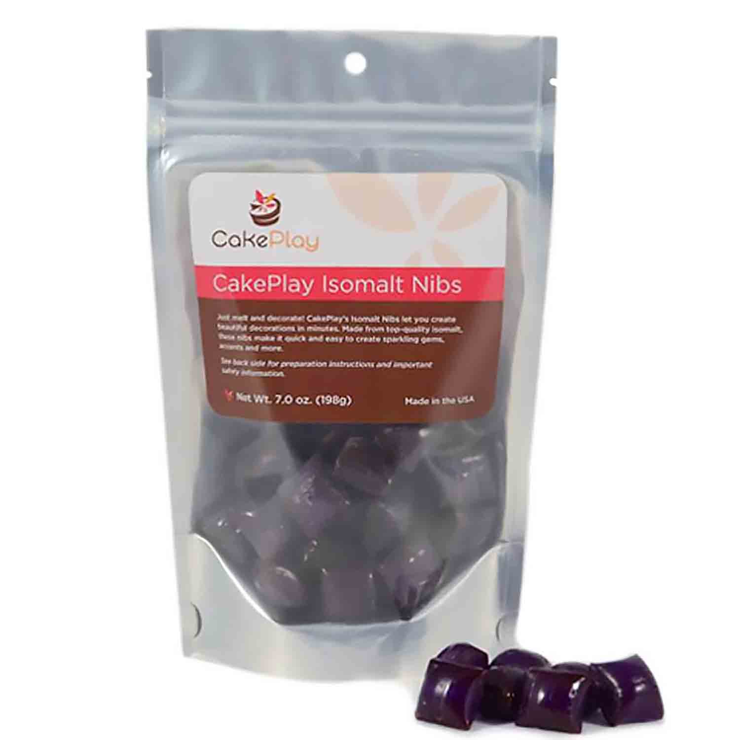 Purple Isomalt Nibs