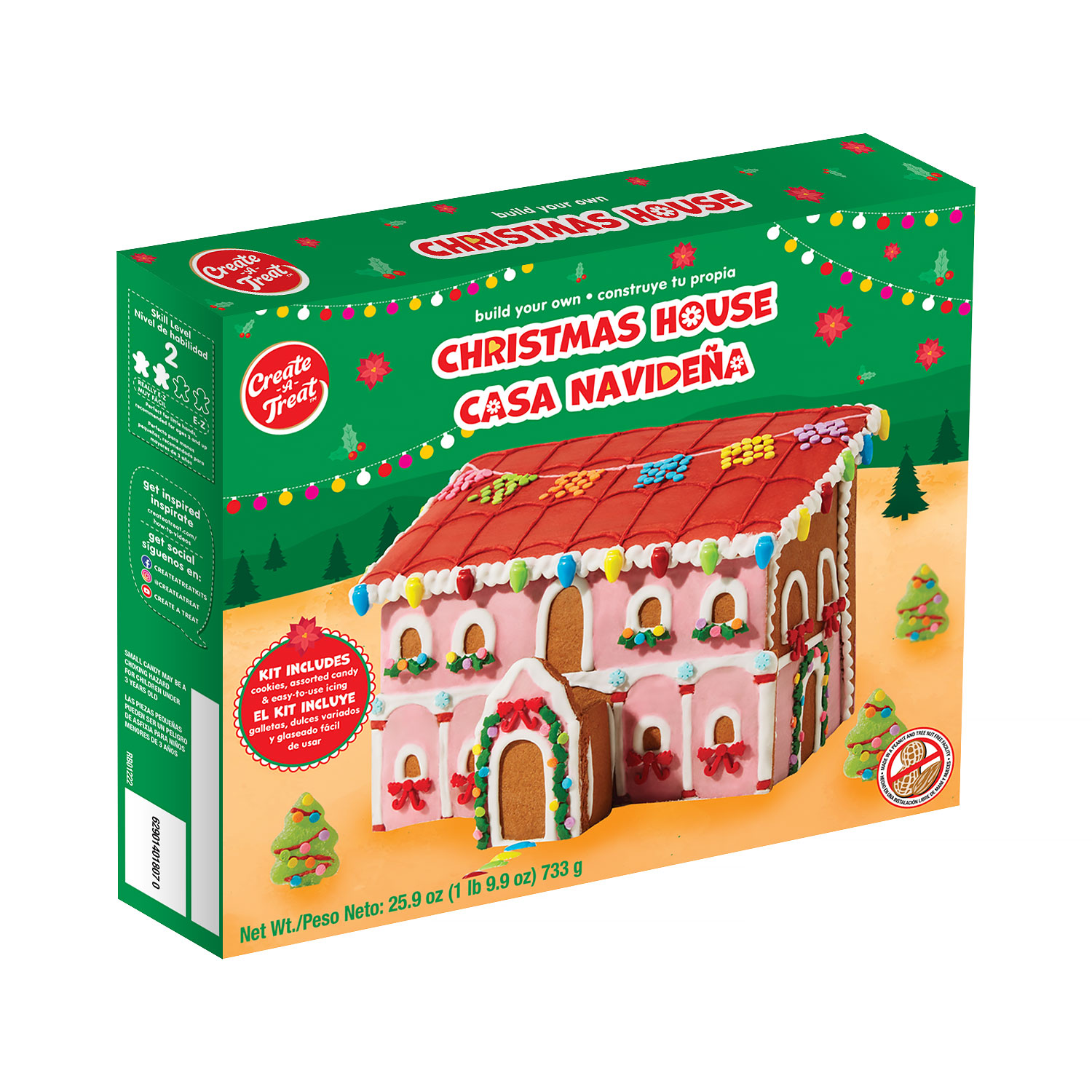 Christmas Gingerbread House / Casa Navidena