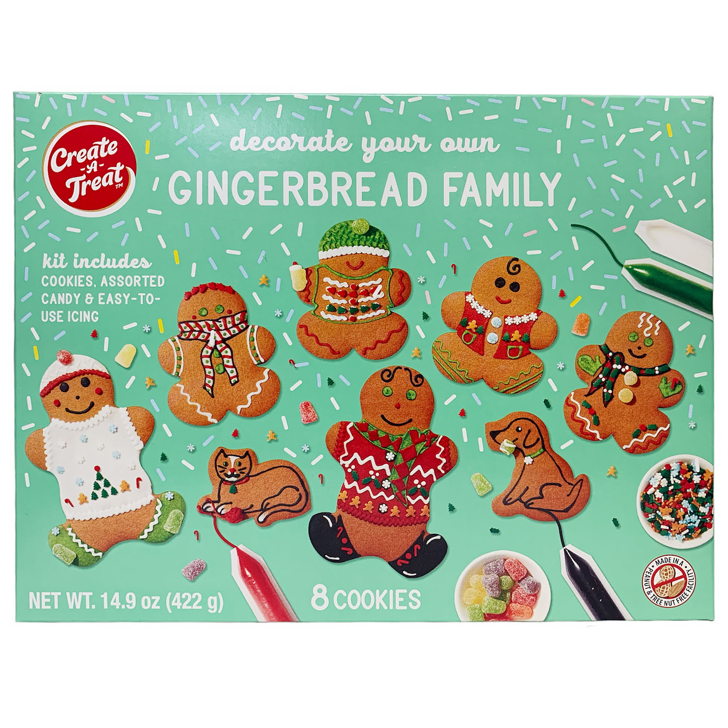 Gingerbread Faces / Stencil Pack