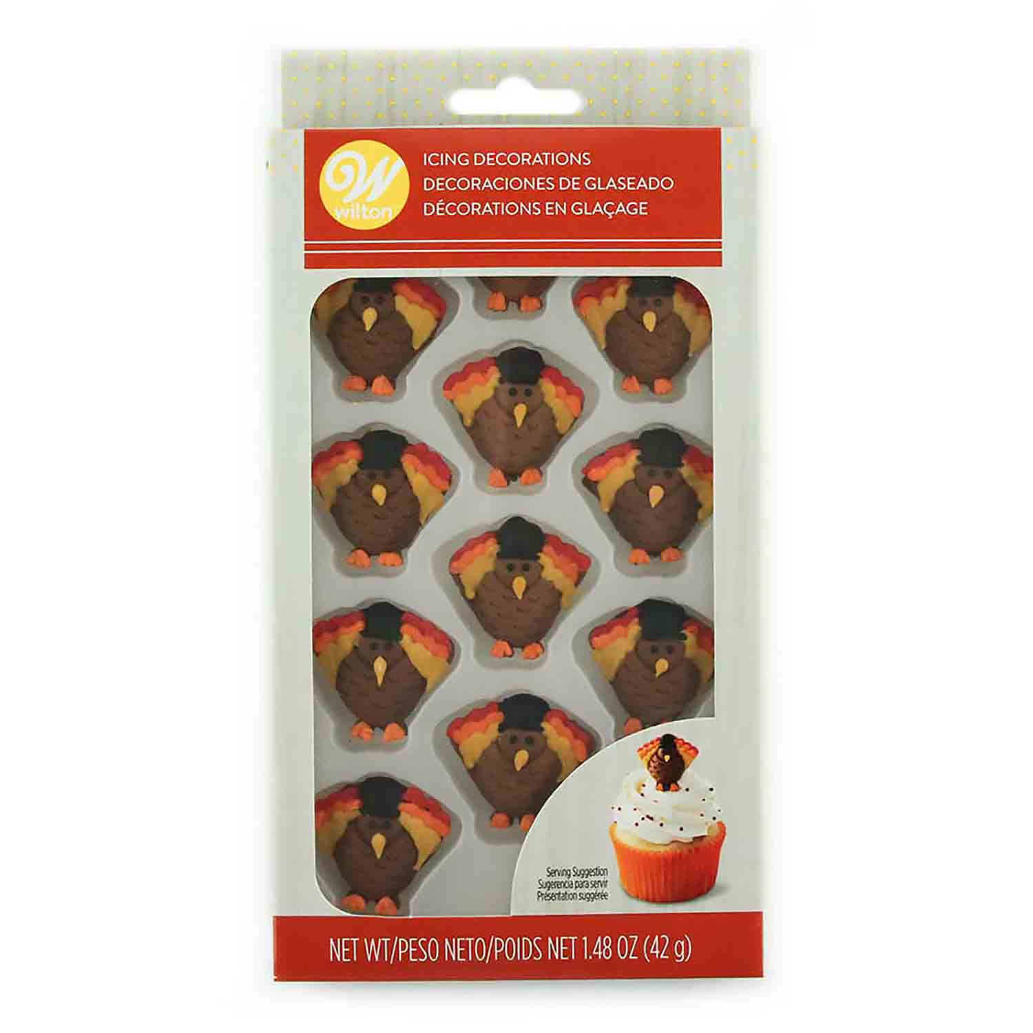 Turkey Icing Decorations
