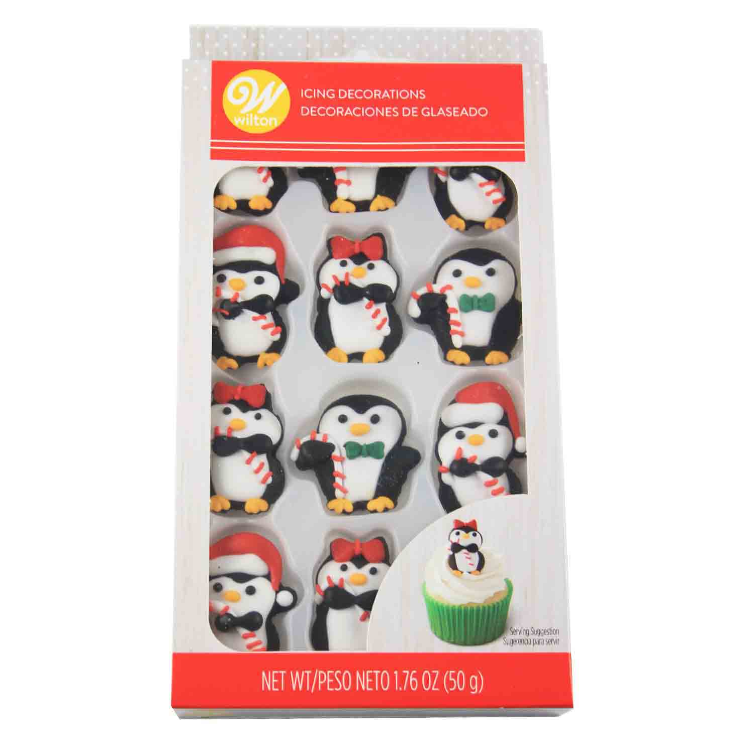 Penguin Icing Decorations