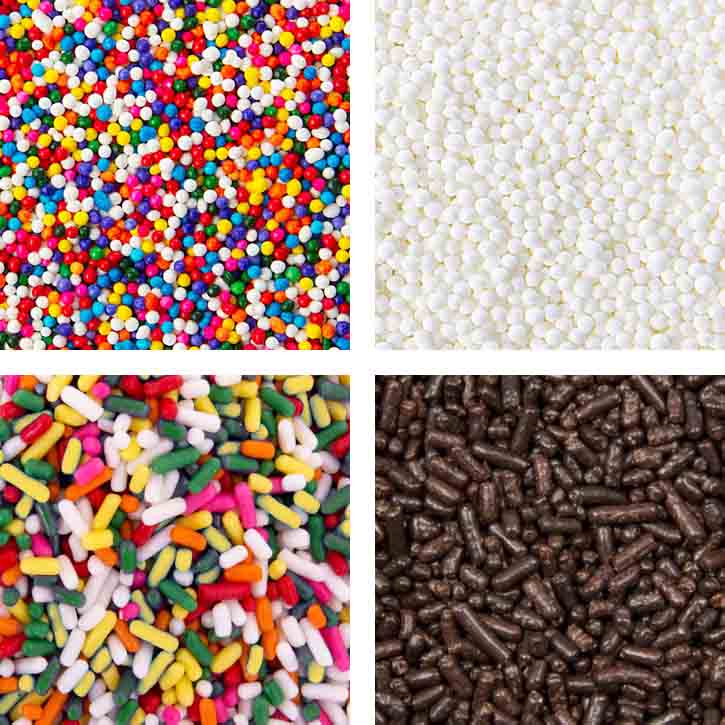 NonPareils and Jimmies Sprinkle Set 7101175 Country Kitchen SweetArt
