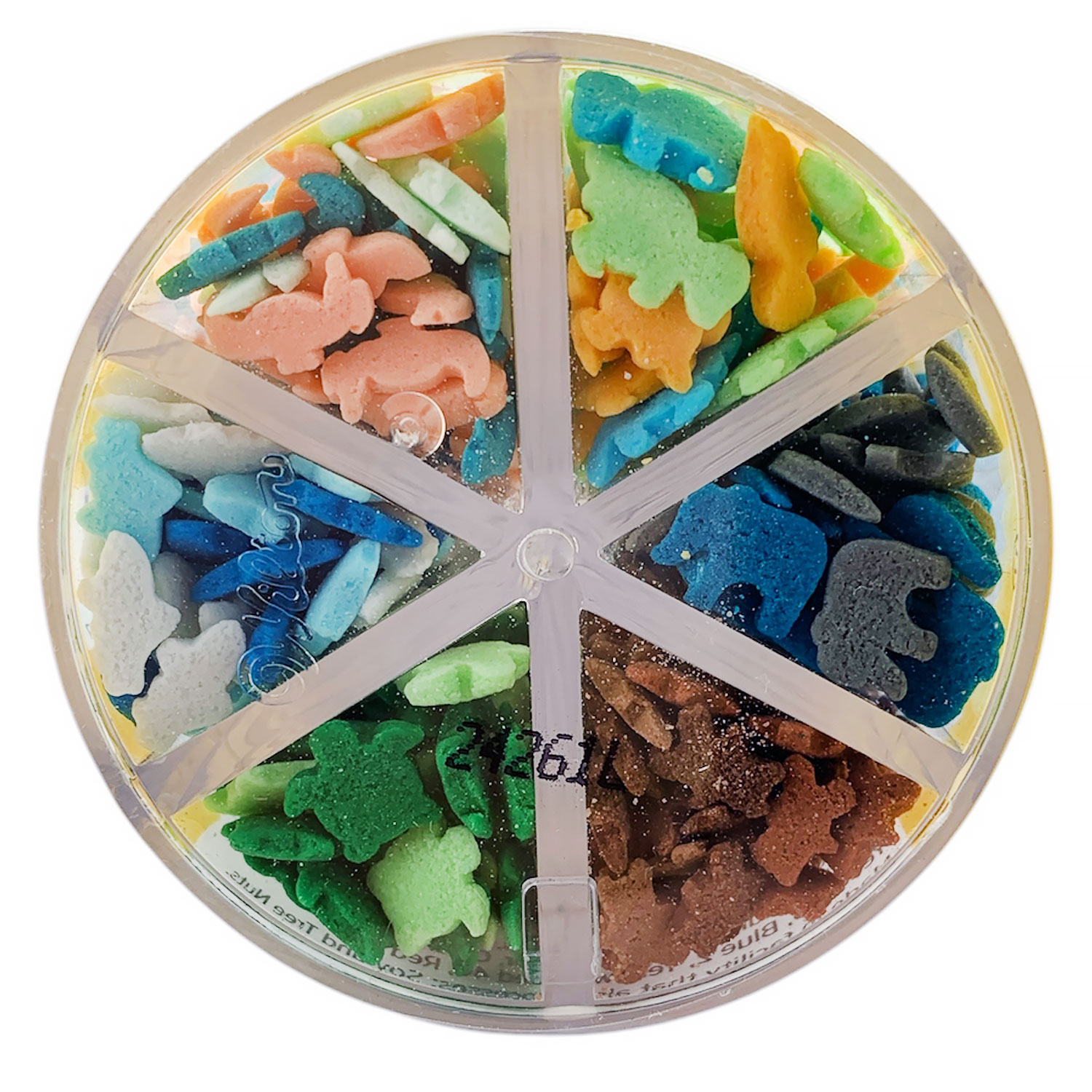 Colorful Animals 6-Cell Sprinkle Mix