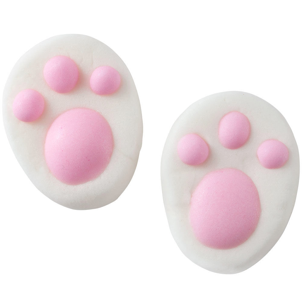 Bunny Feet Royal Icing Decorations 7102224 Country Kitchen SweetArt