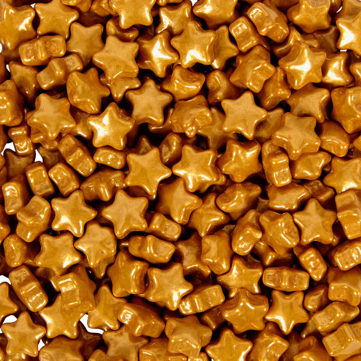Gold Star Sprinkle Pouch