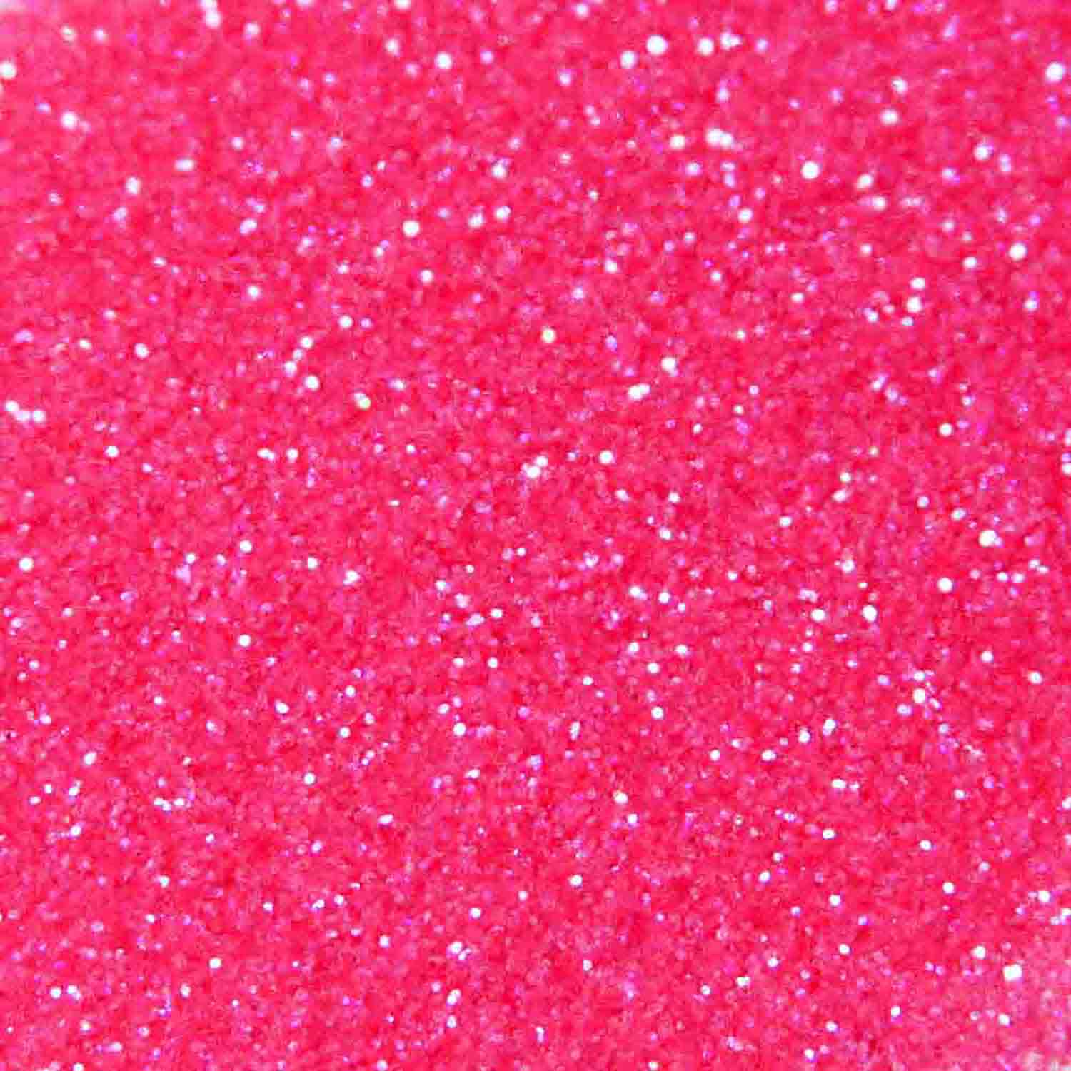 Hot Pink Techno Glitter