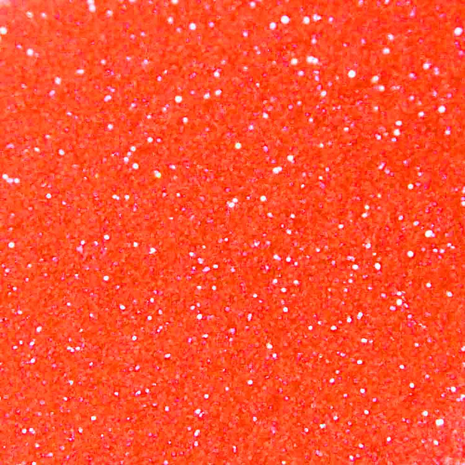 Miami Orange Techno Glitter