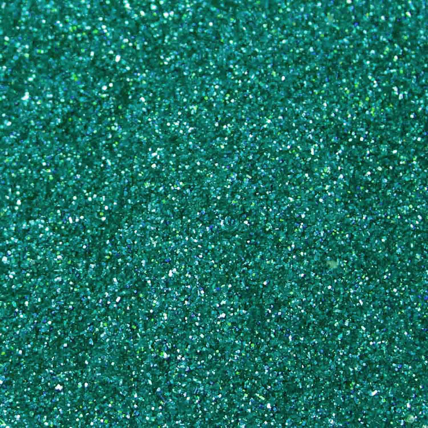 Teal Techno Glitter