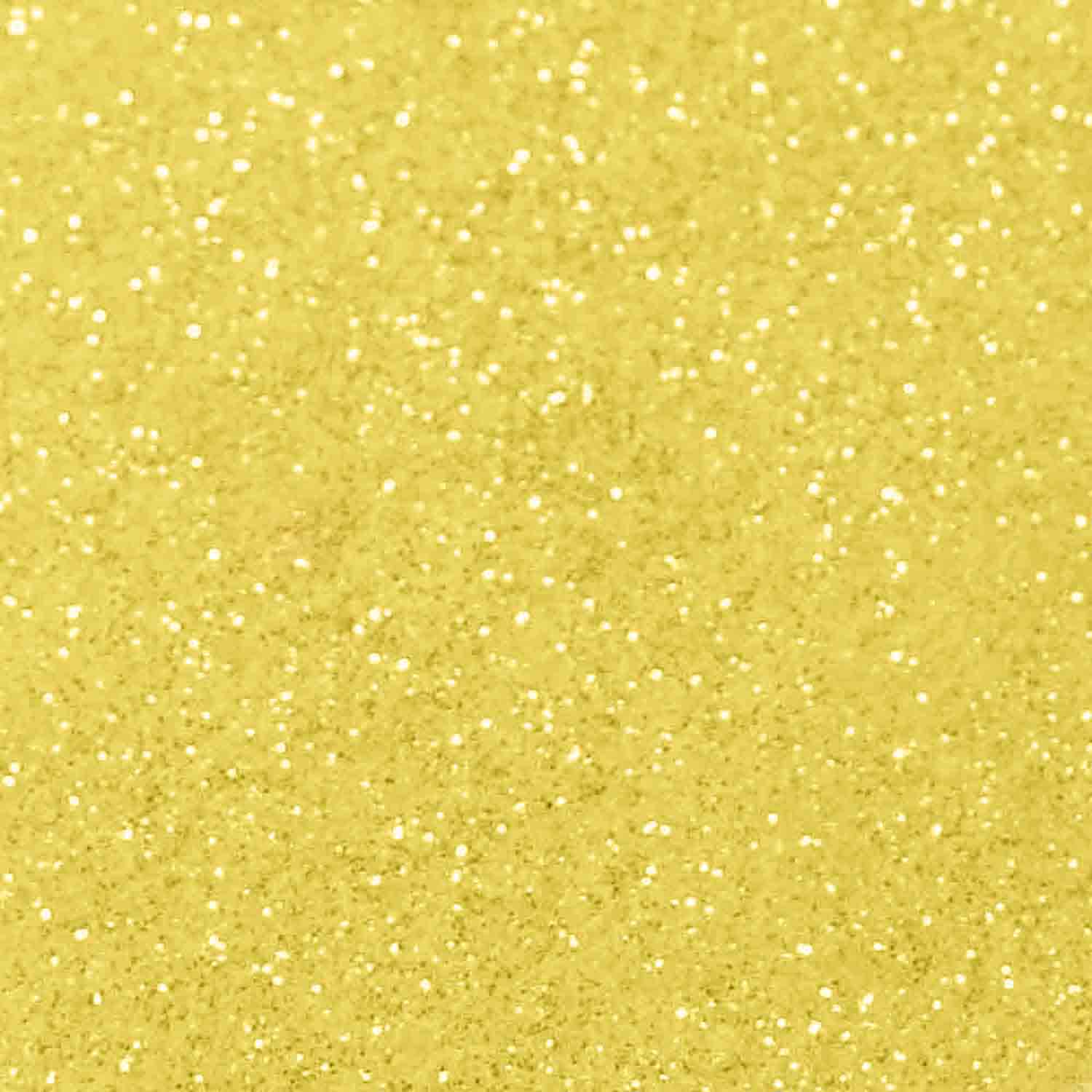 Baby Yellow Techno Glitter