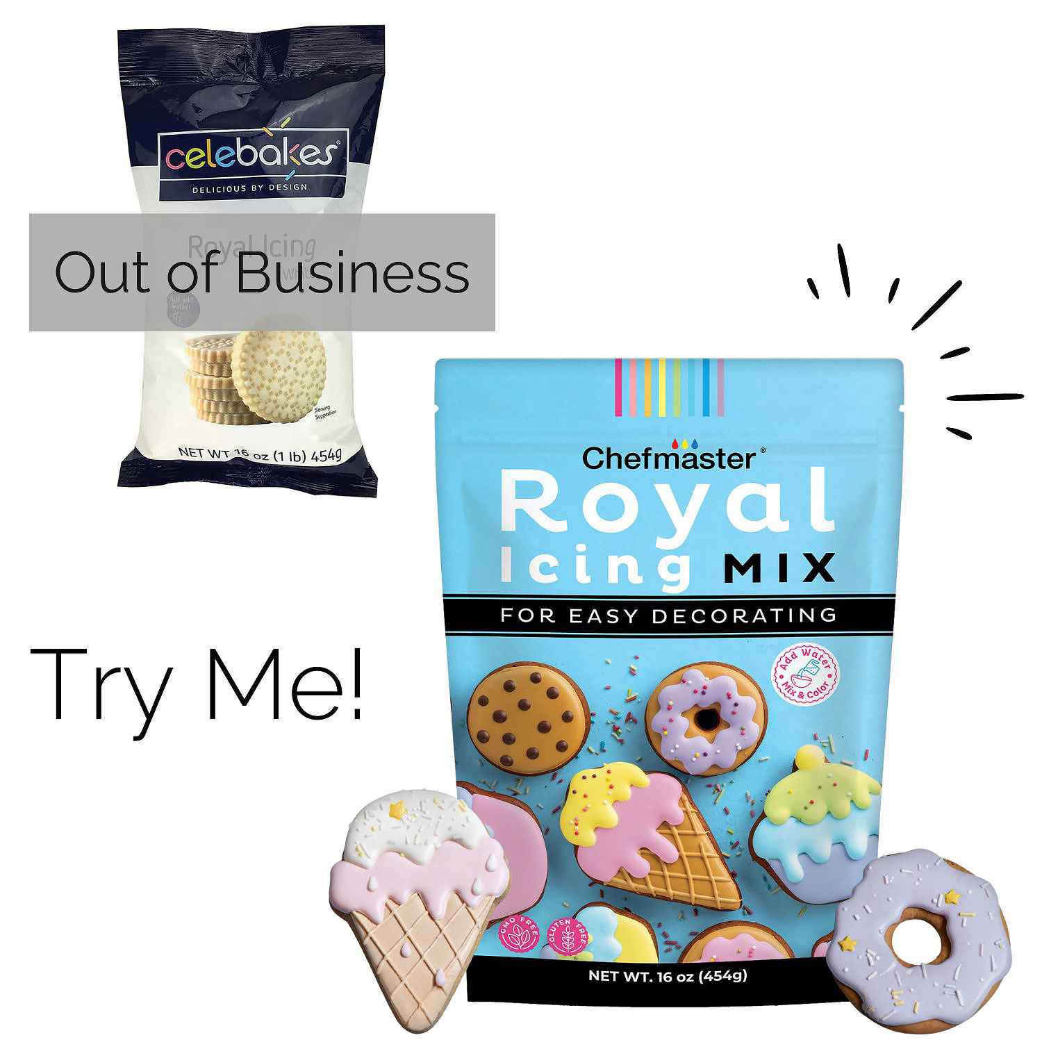 White Royal Icing Mix