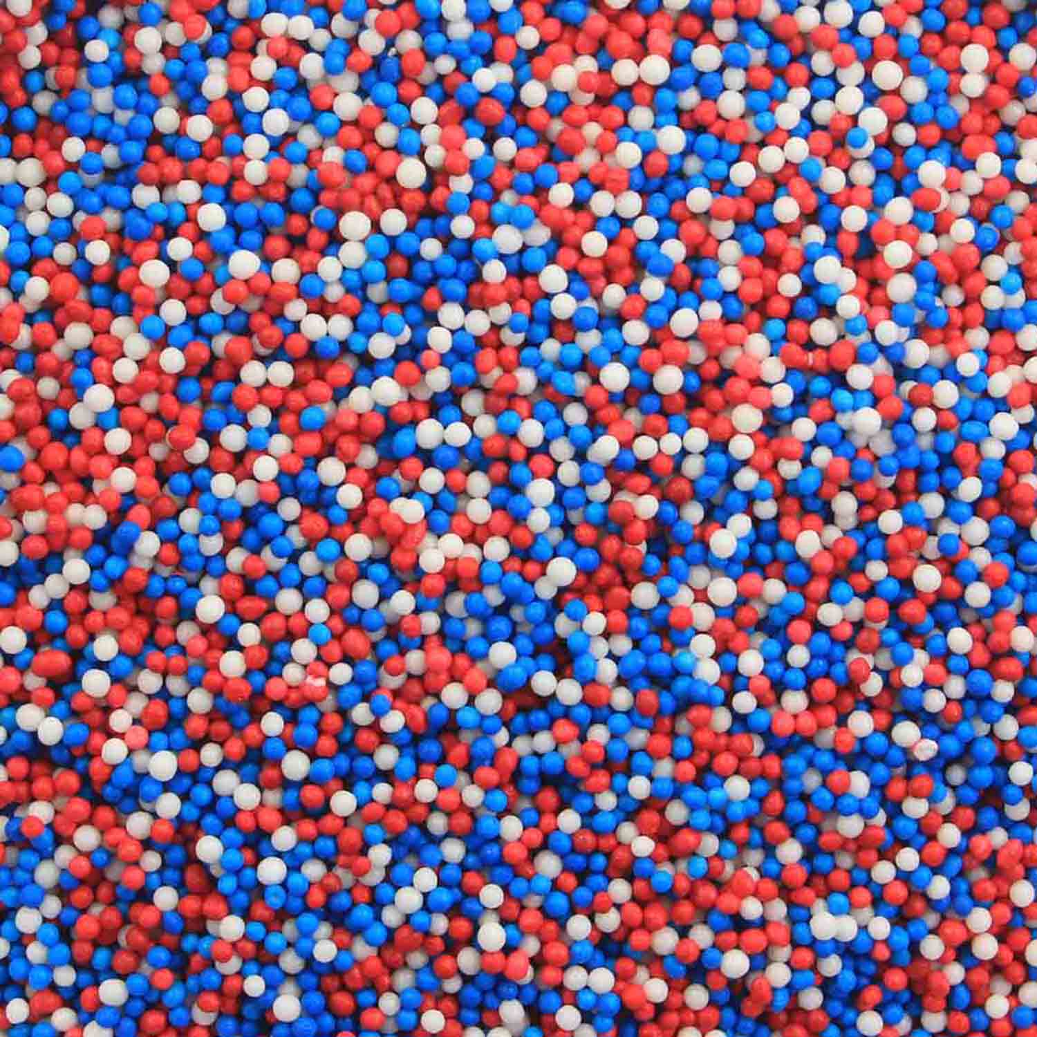 Red, White & Blue Nonpareils - Celebakes