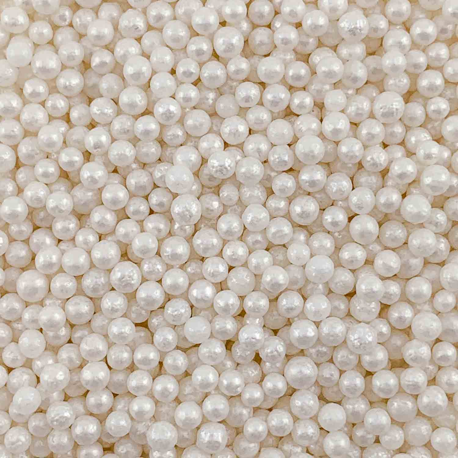 Celebakes Sugar Pearls Pearlized White 3.8oz Sprinkles