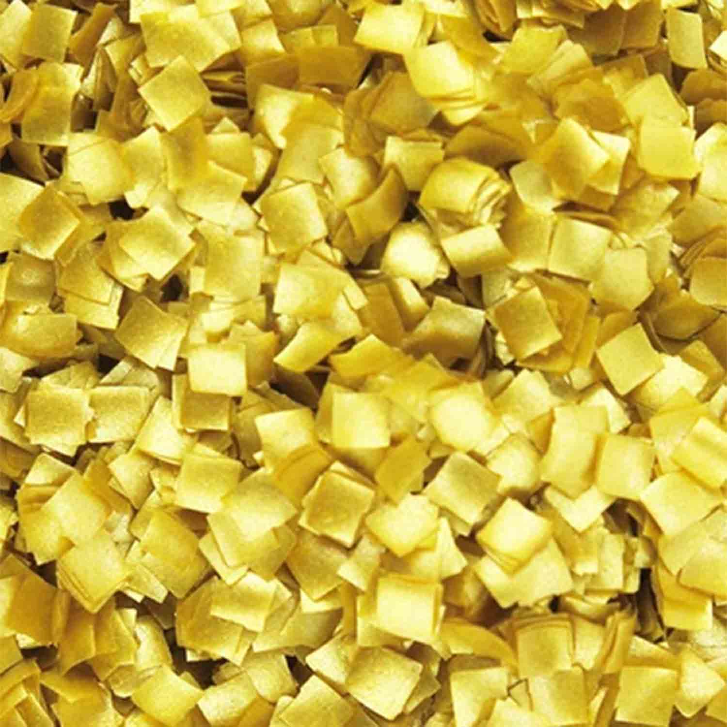 Gold Squares Edible Glitter