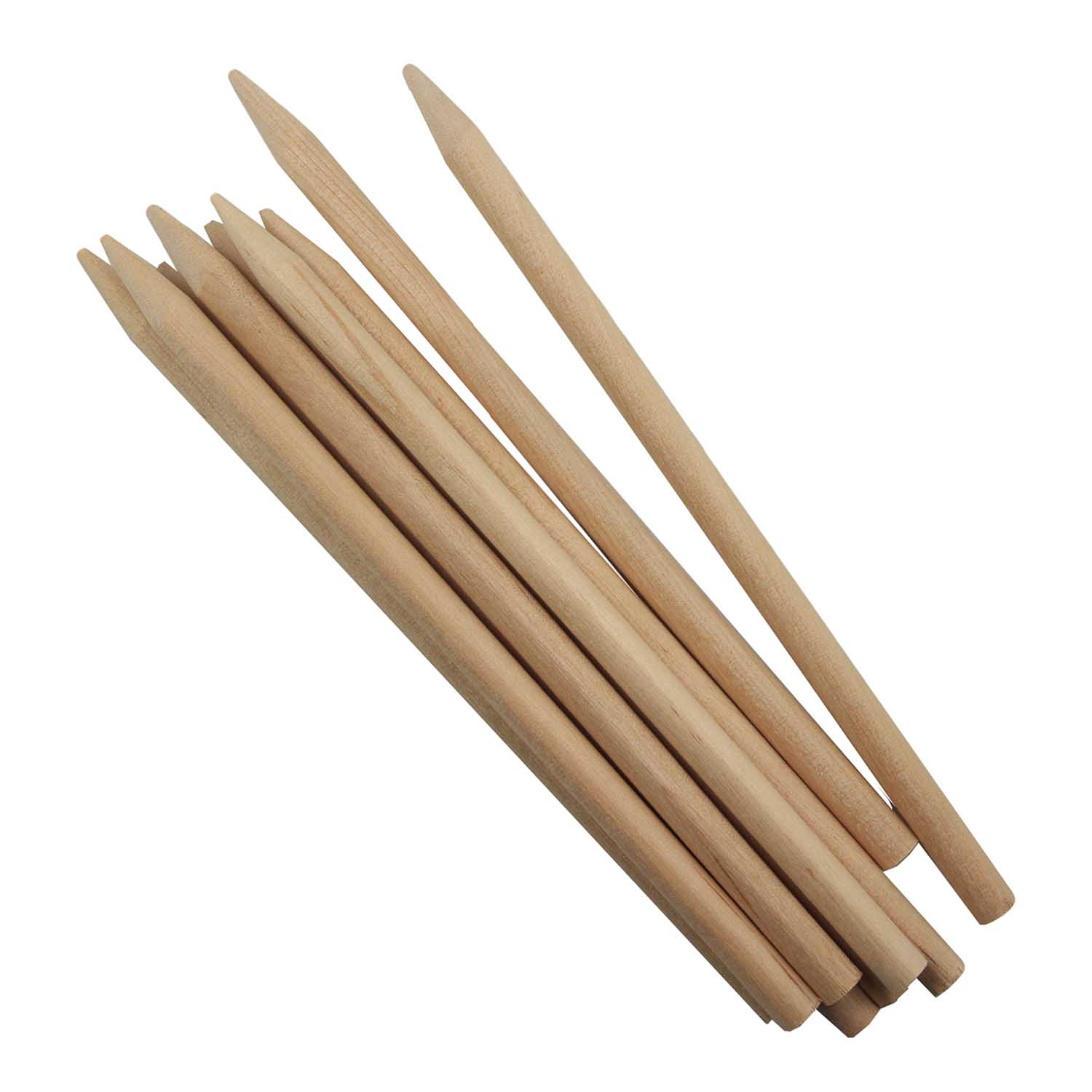 7 Inch Wooden Candy Apple Sticks - Package of 25