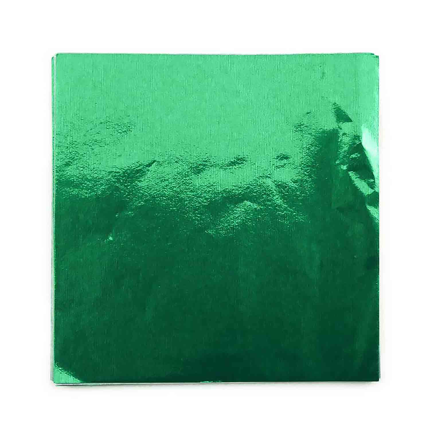 6 x 6" Foil Wrapper Green - Celebakes