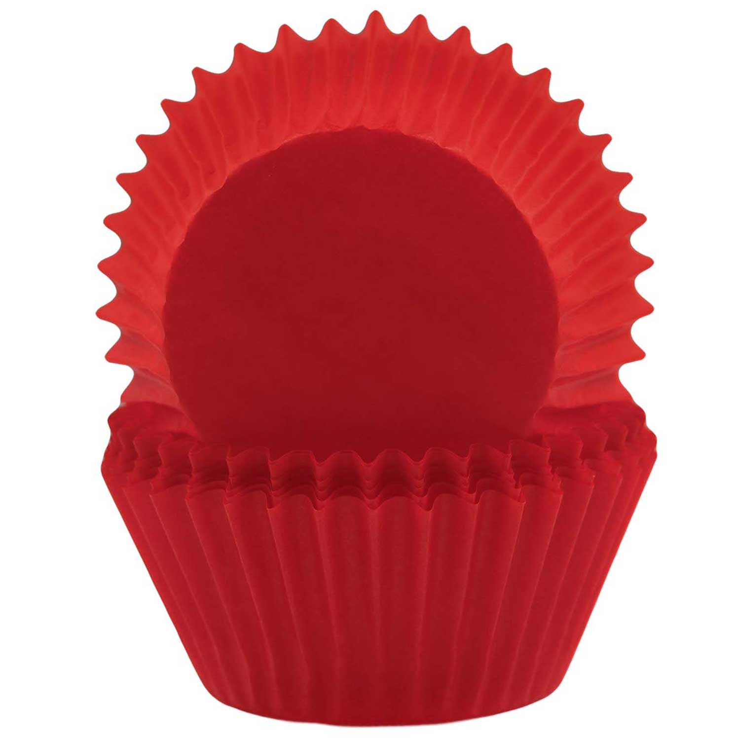 Deep Red Cupcake Liners