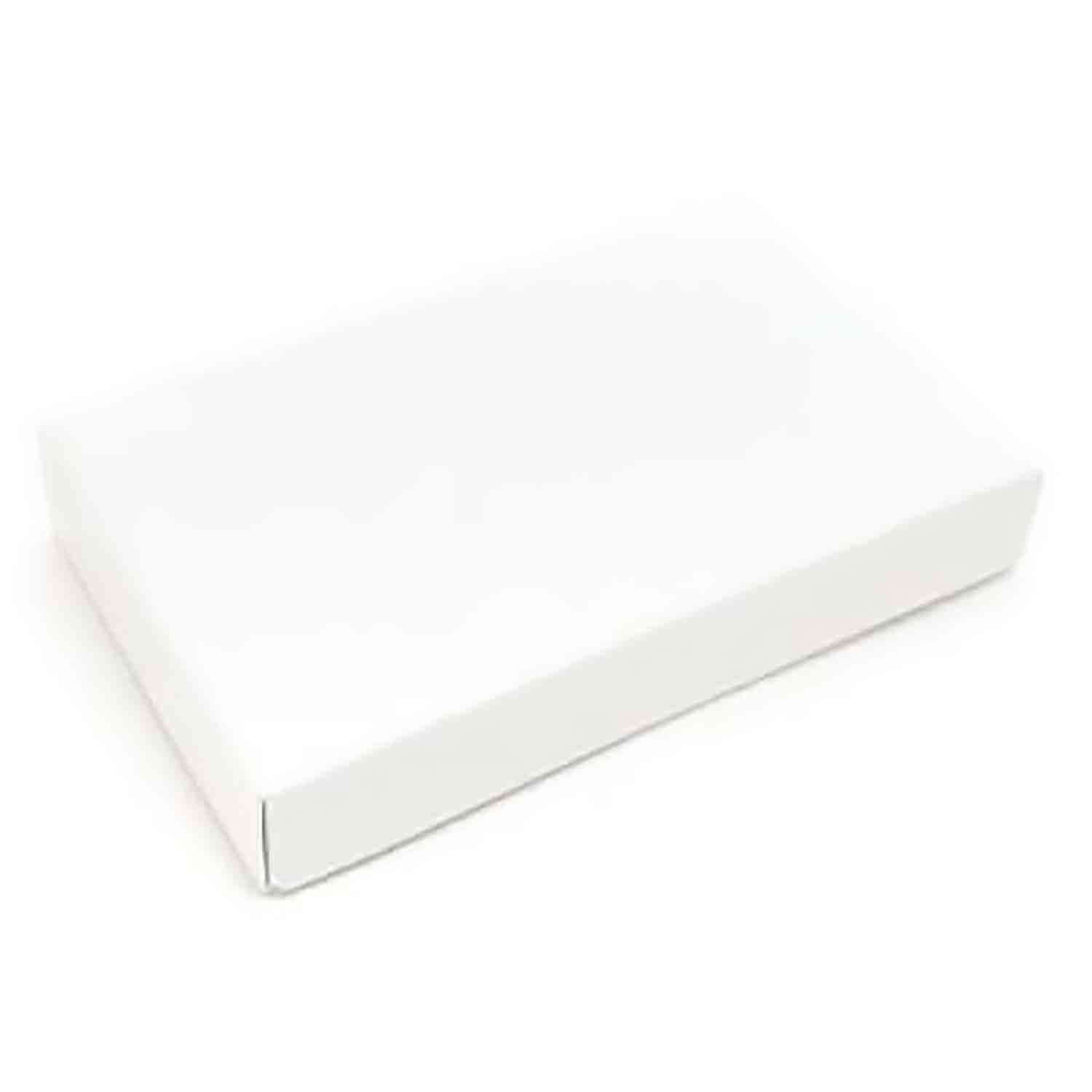 1/2 lb White Candy Box - 2pc