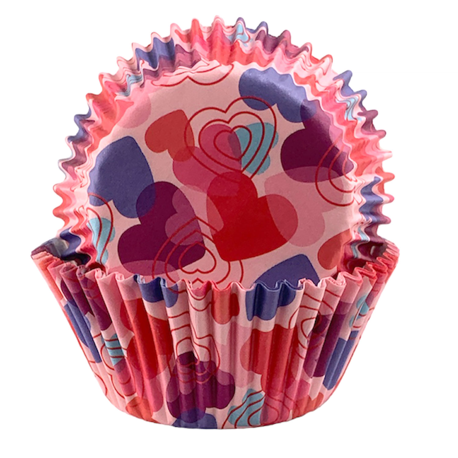 Love Hearts Cupcake Liners