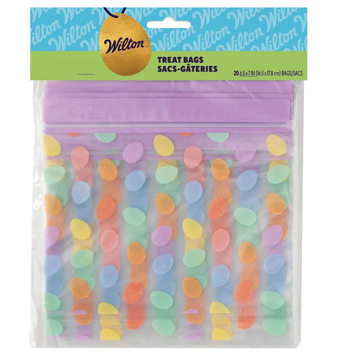 Easter Egg Resealable Treat Bag