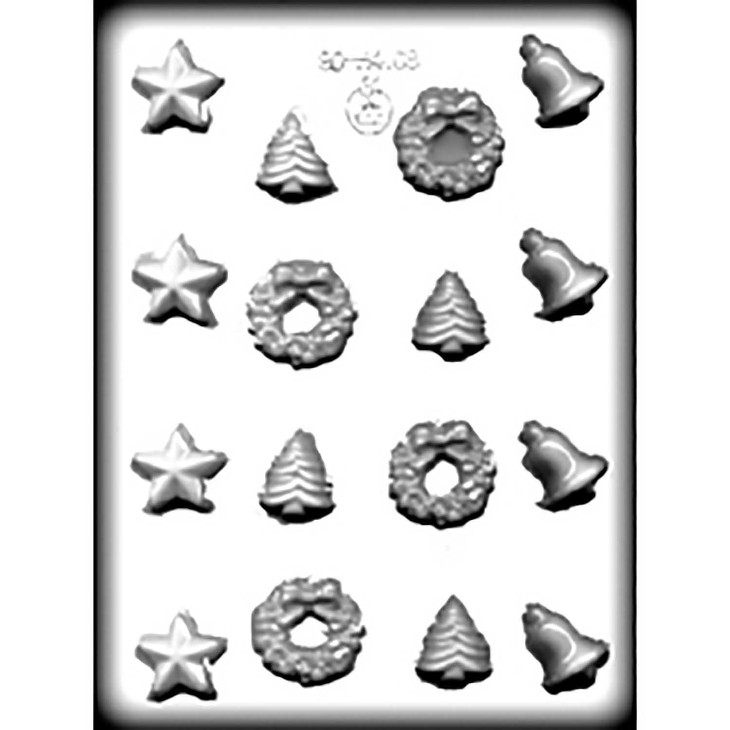 Christmas Assortment Cookie & Hard Candy Mold